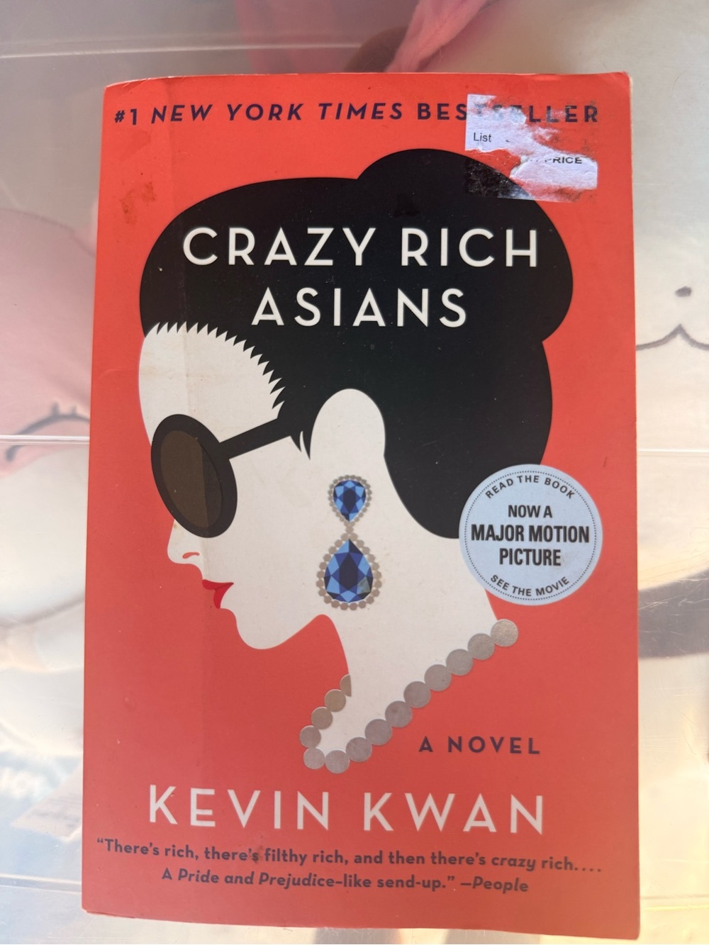Crazy Rich Asians by Kevin Kwan — Coral Cover